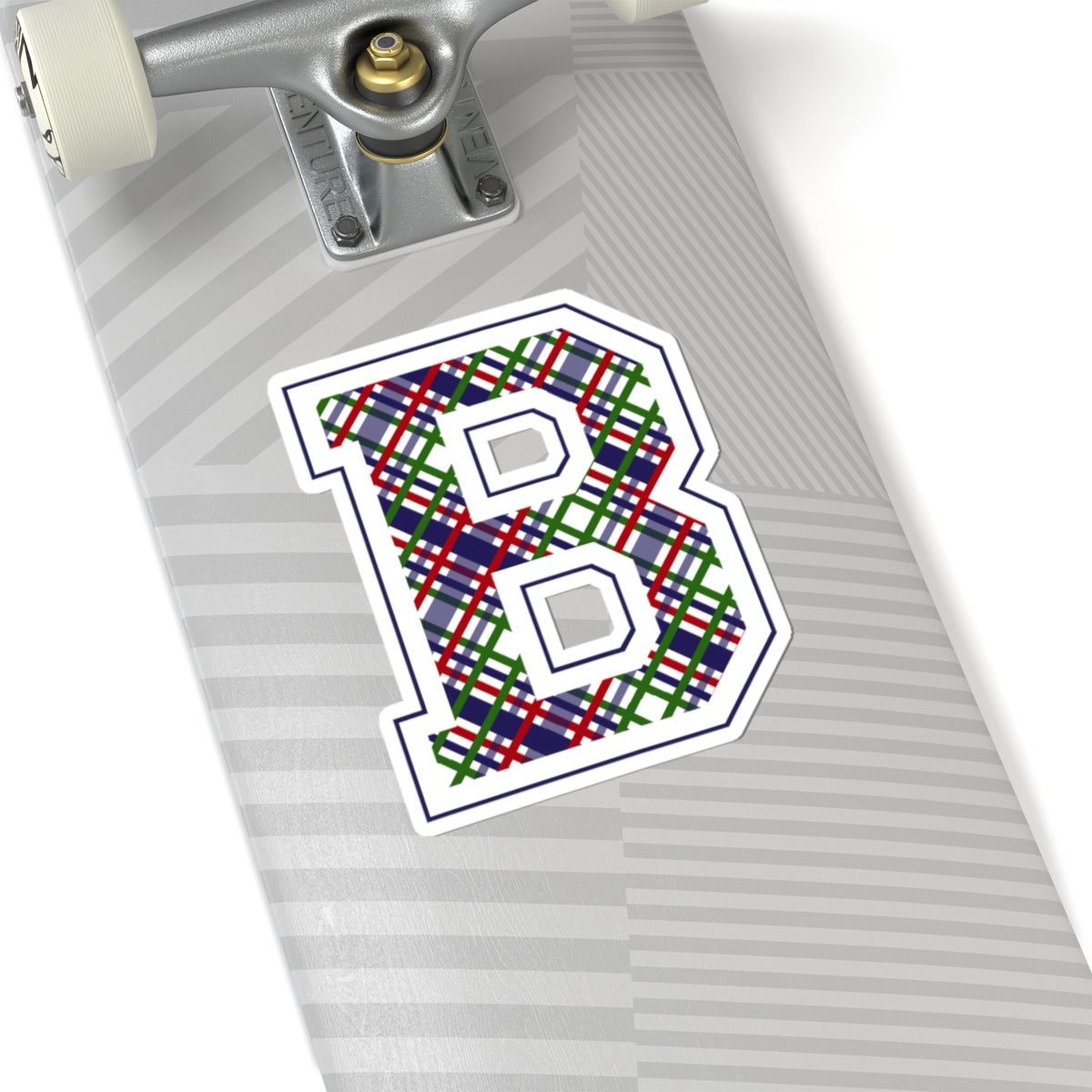Equestrian Letter B Kiss Cut Sticker
