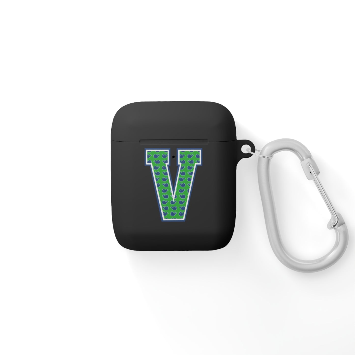 Preppy Letter V AirPods Case Cover