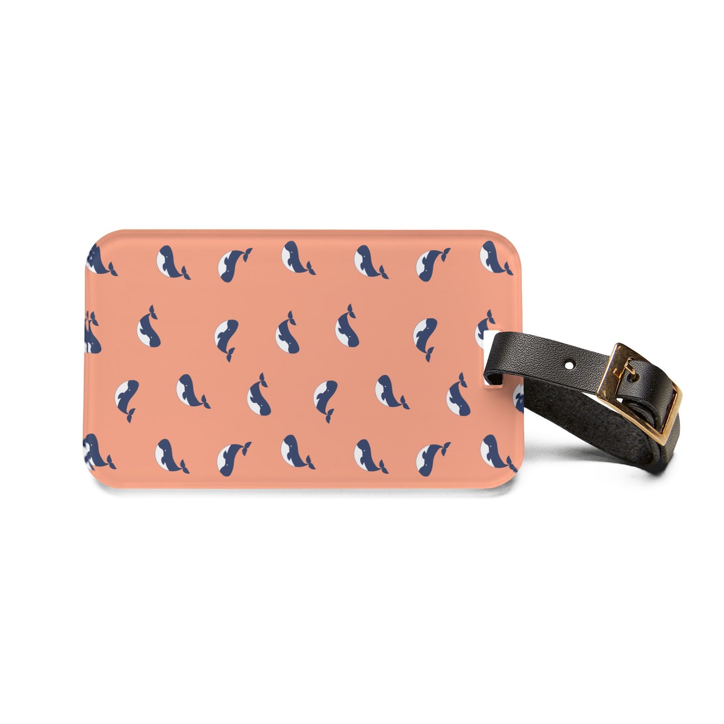 Whimsical Whales Luggage Tag