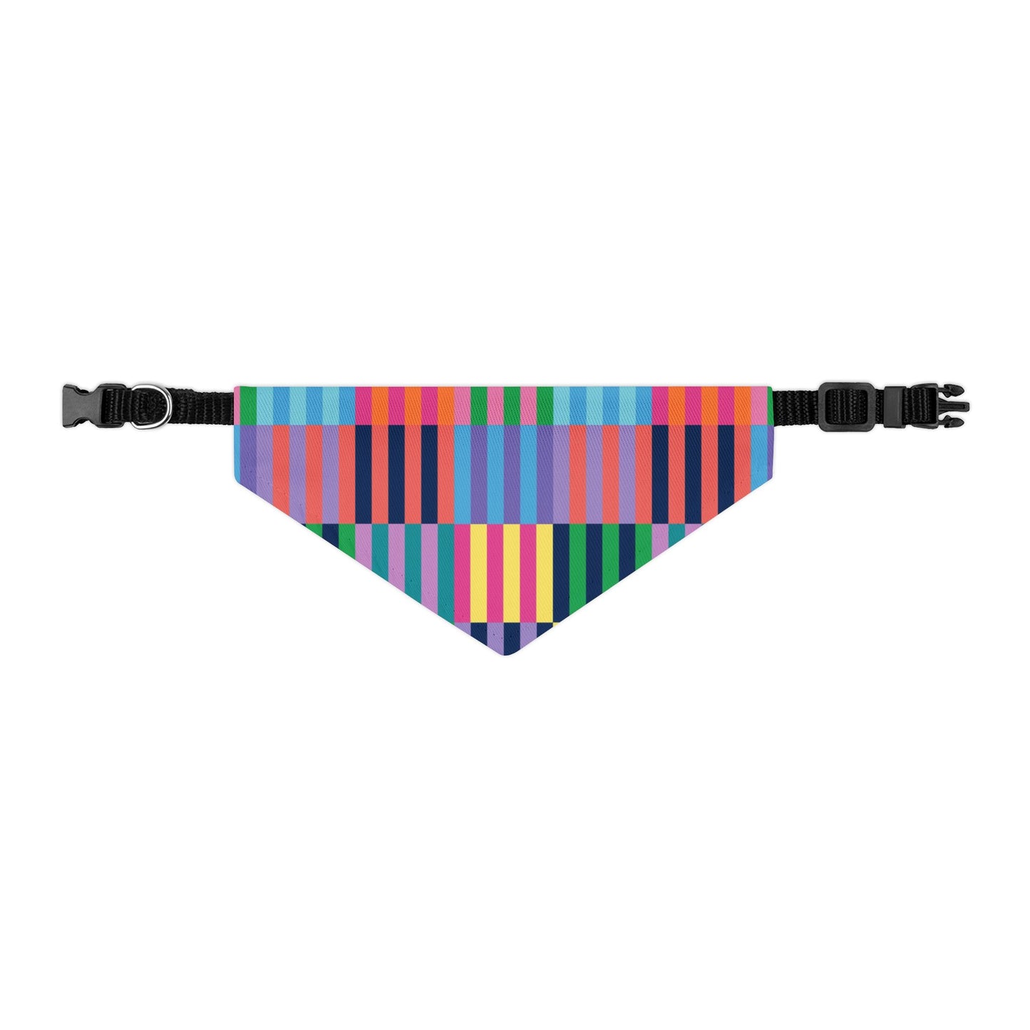 Color Blocks Pet Bandana Collar