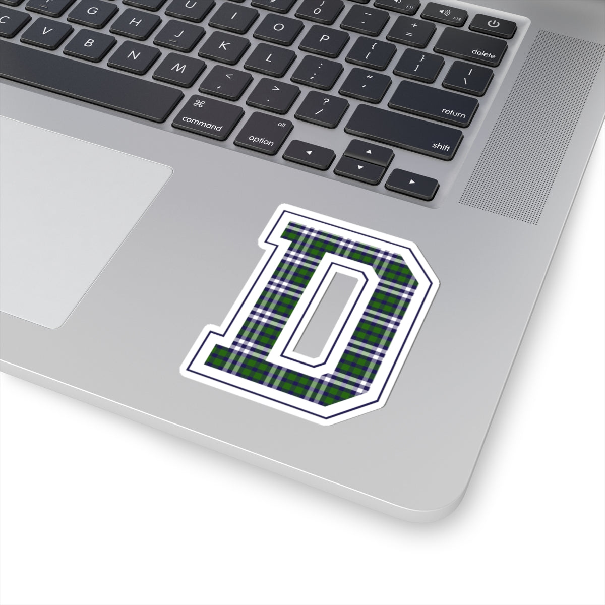 Equestrian Letter D Kiss Cut Sticker