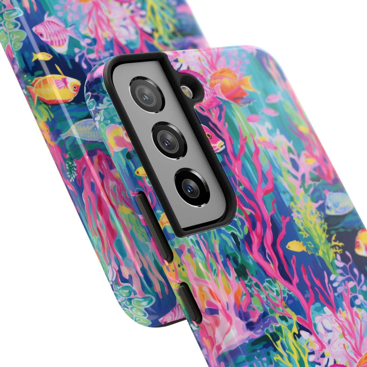 Watercolor Fish Tough Phone Case