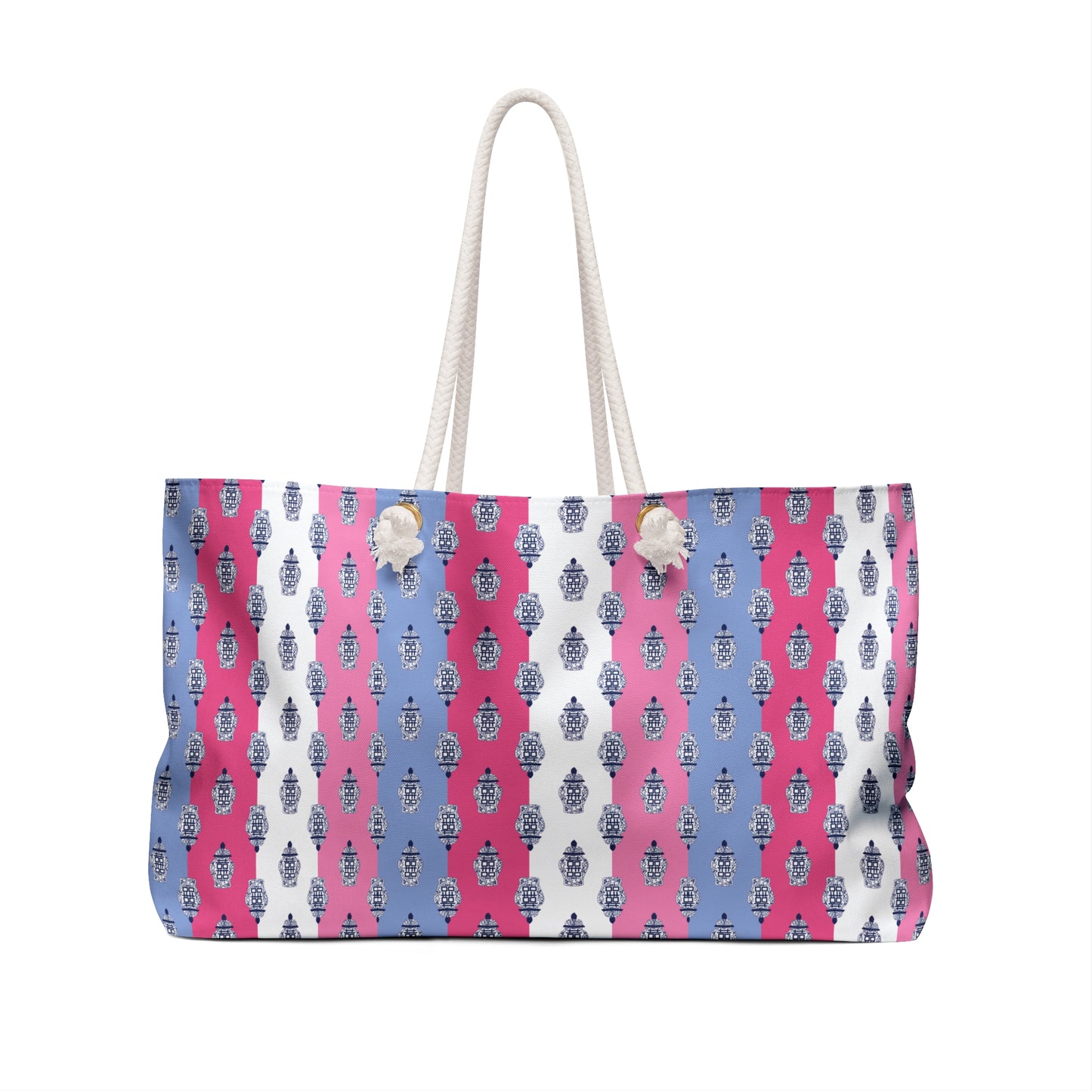 Ginger Jar Stripes Weekender Bag