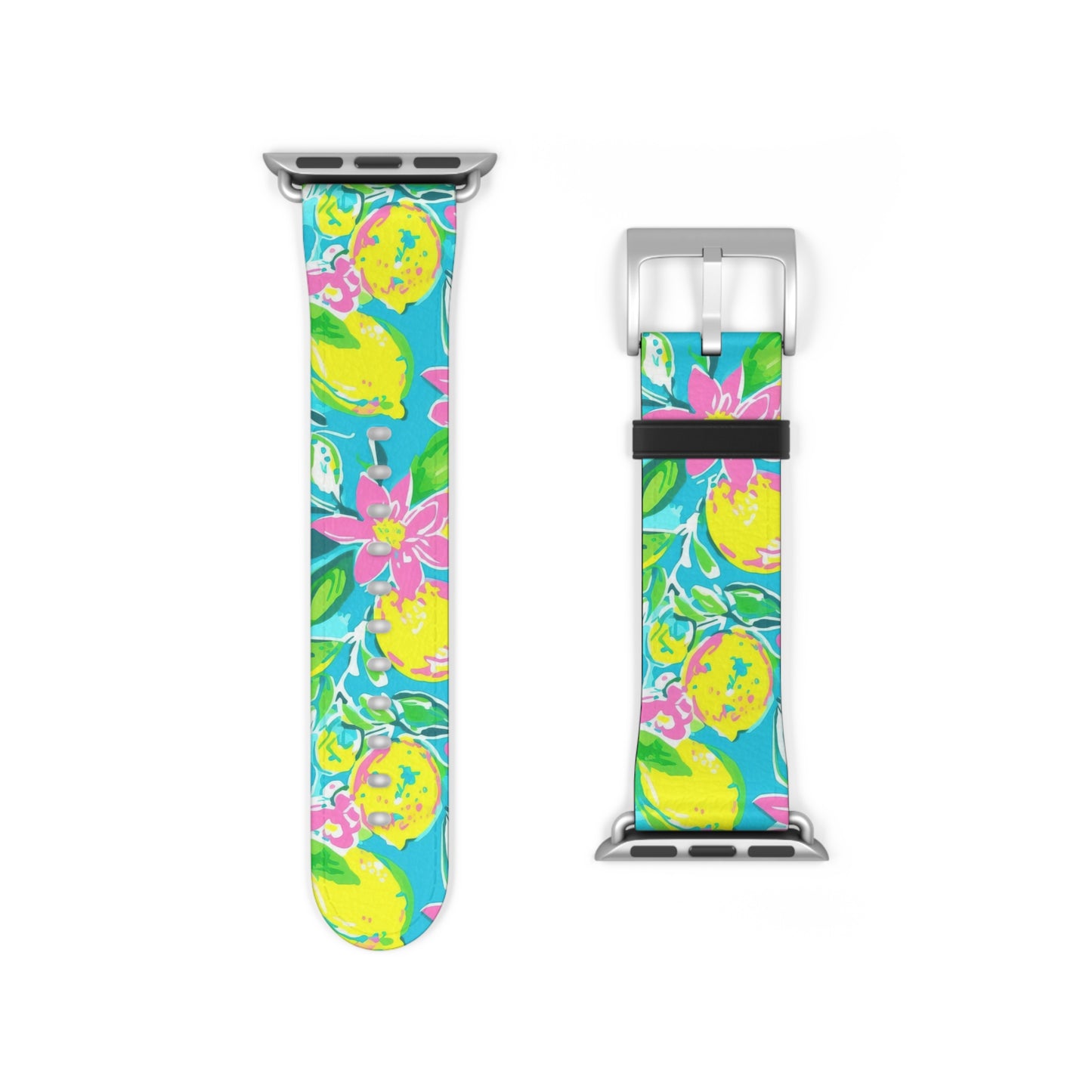 Lemon Floral Watch Band