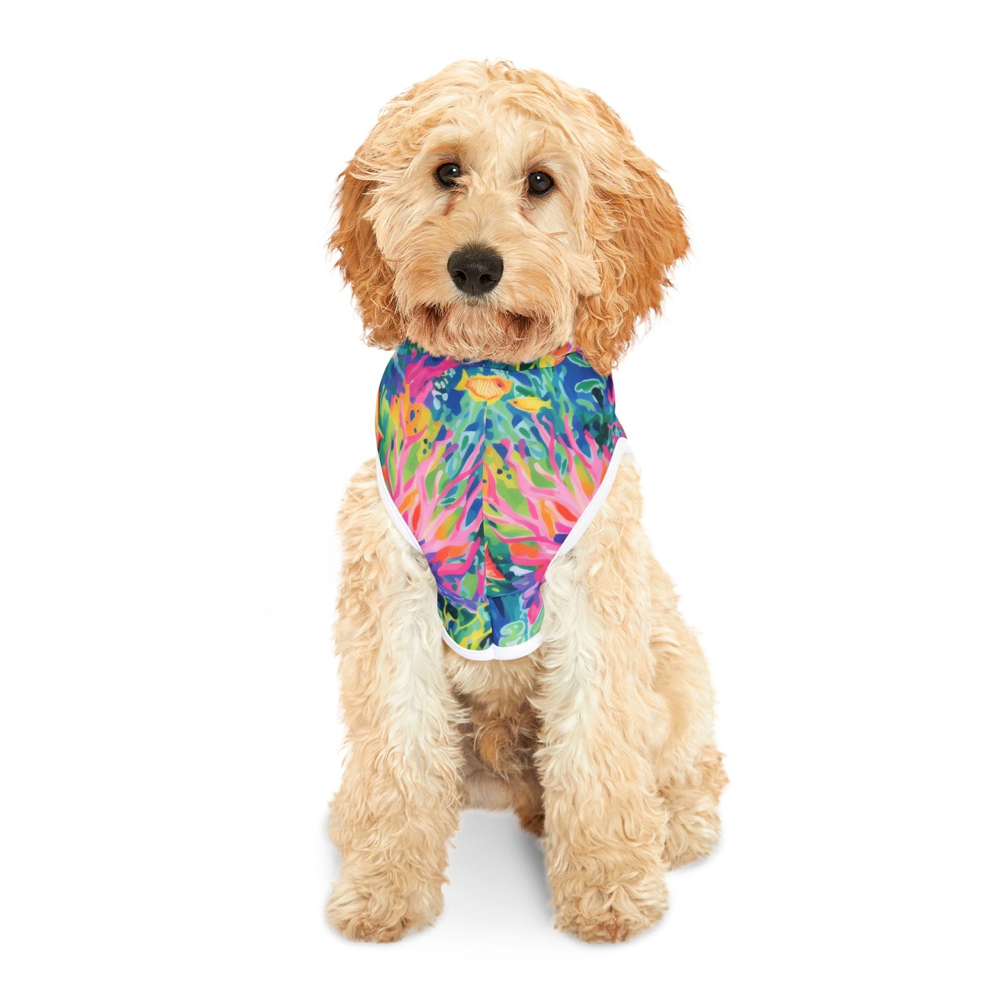 Watercolor Fish Pet Hoodie