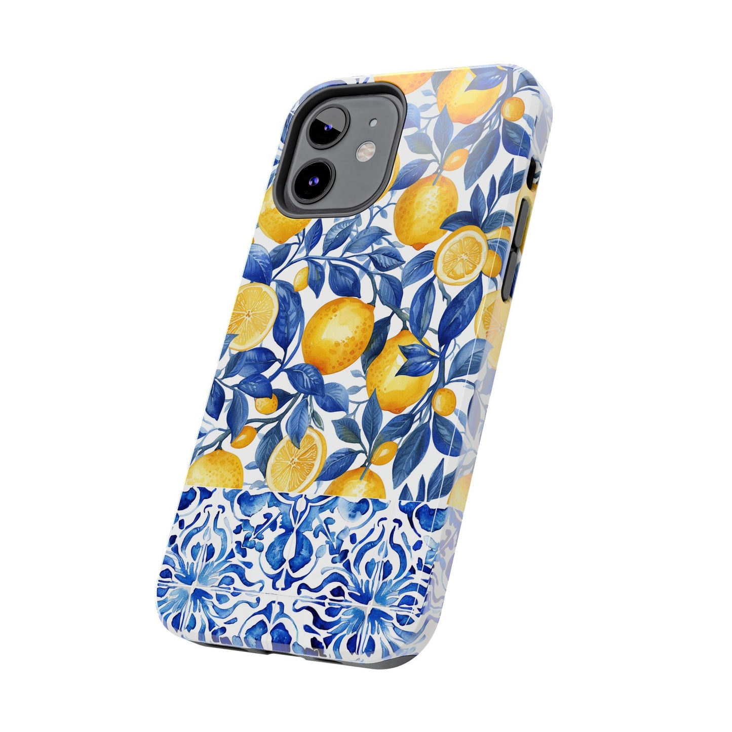 Lemons & Tiles Tough Phone Case
