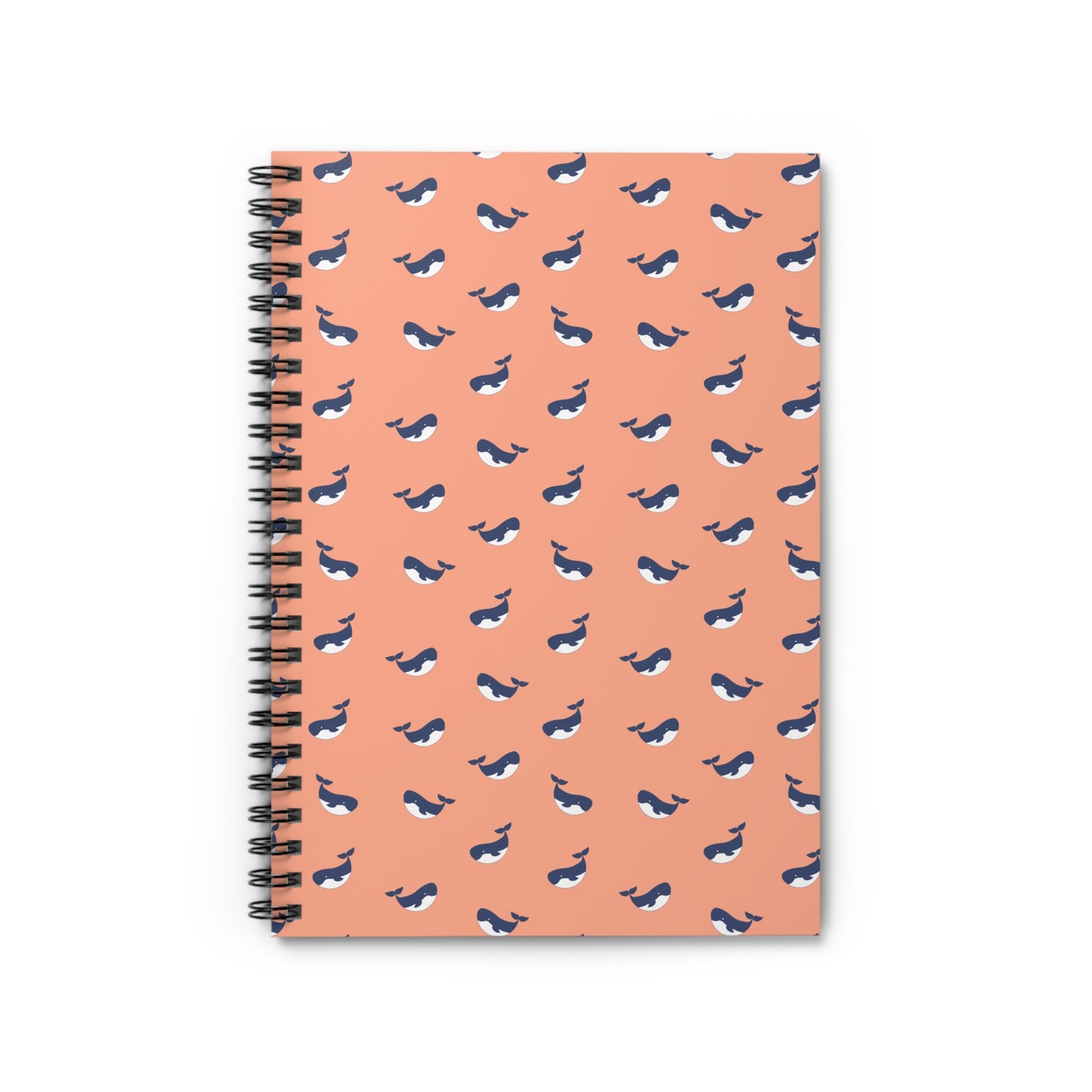 Whimsical Whales Spiral Notebook