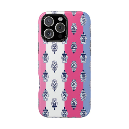 Ginger Jar Stripe Tough Phone Case