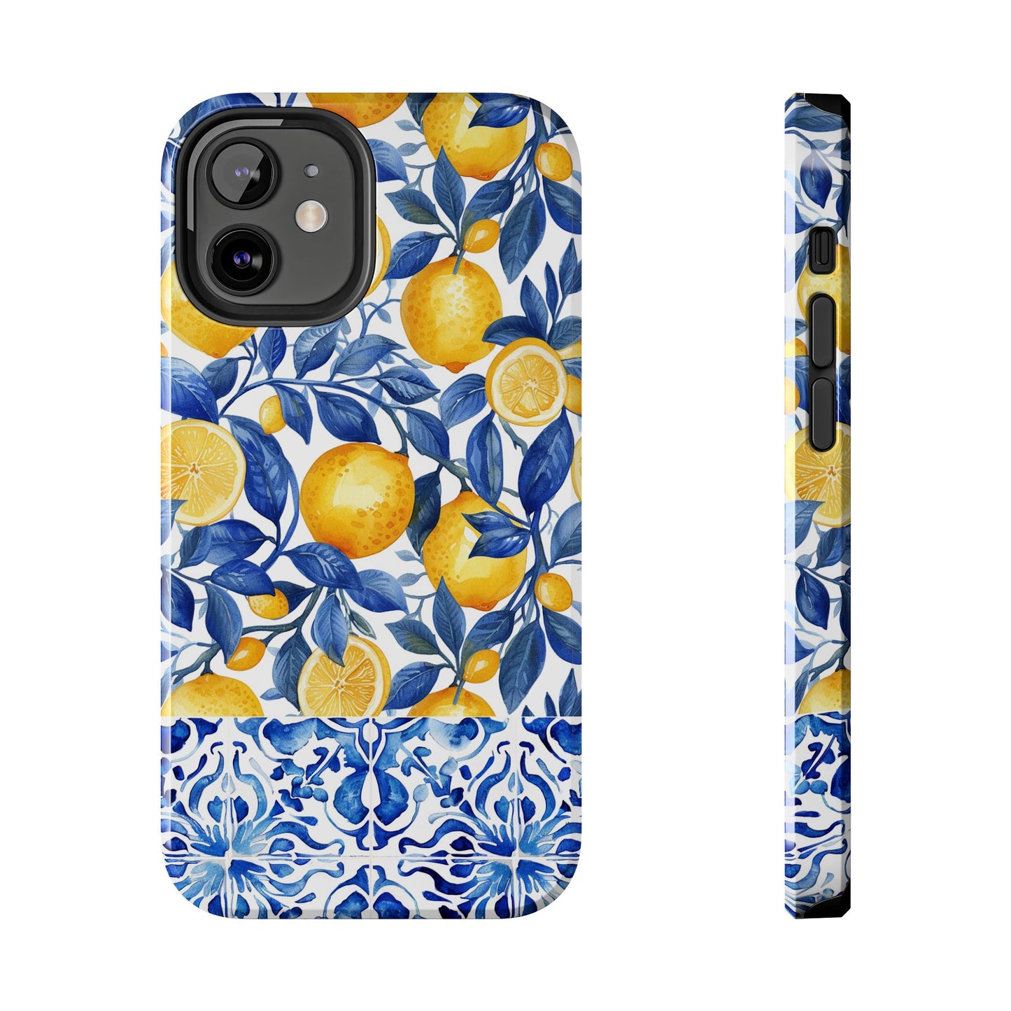 Lemons & Tiles Tough Phone Case
