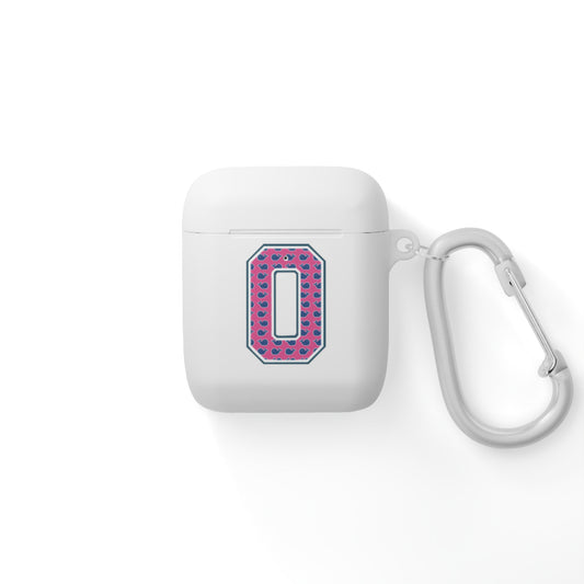 Preppy Letter O AirPods Case Cover