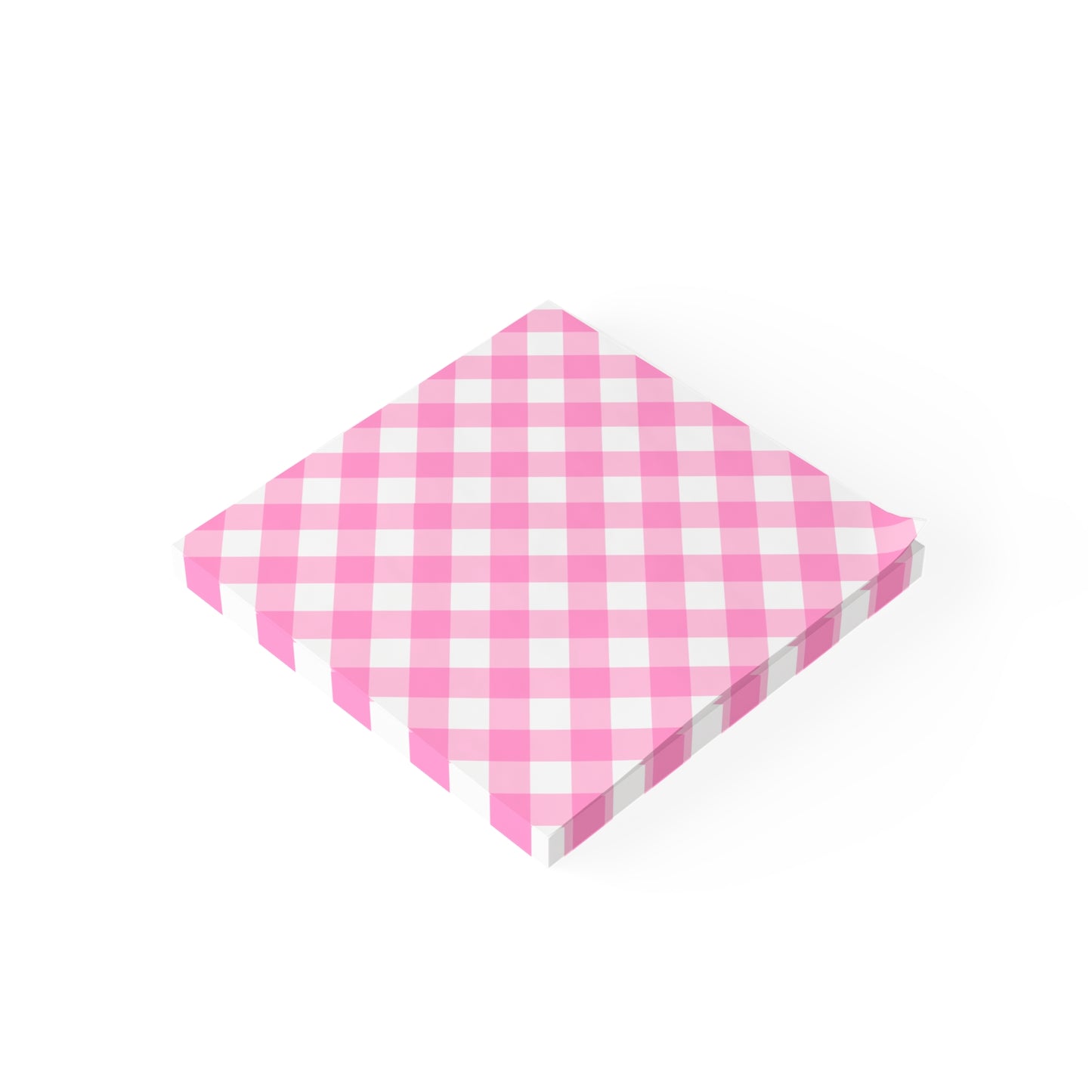 Preppy Pink Gingham Post-it® Note Pads