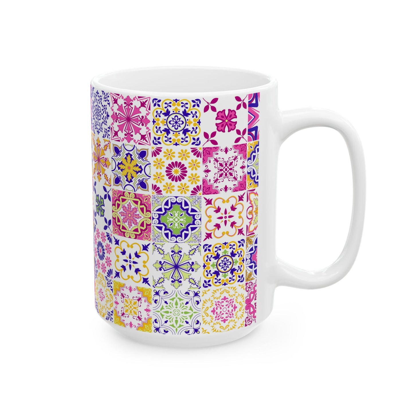 Tiled Ceramic Mug
