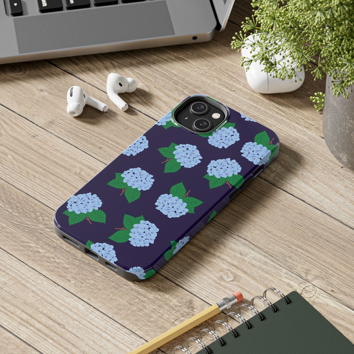 Hydrangea Tough Phone Case