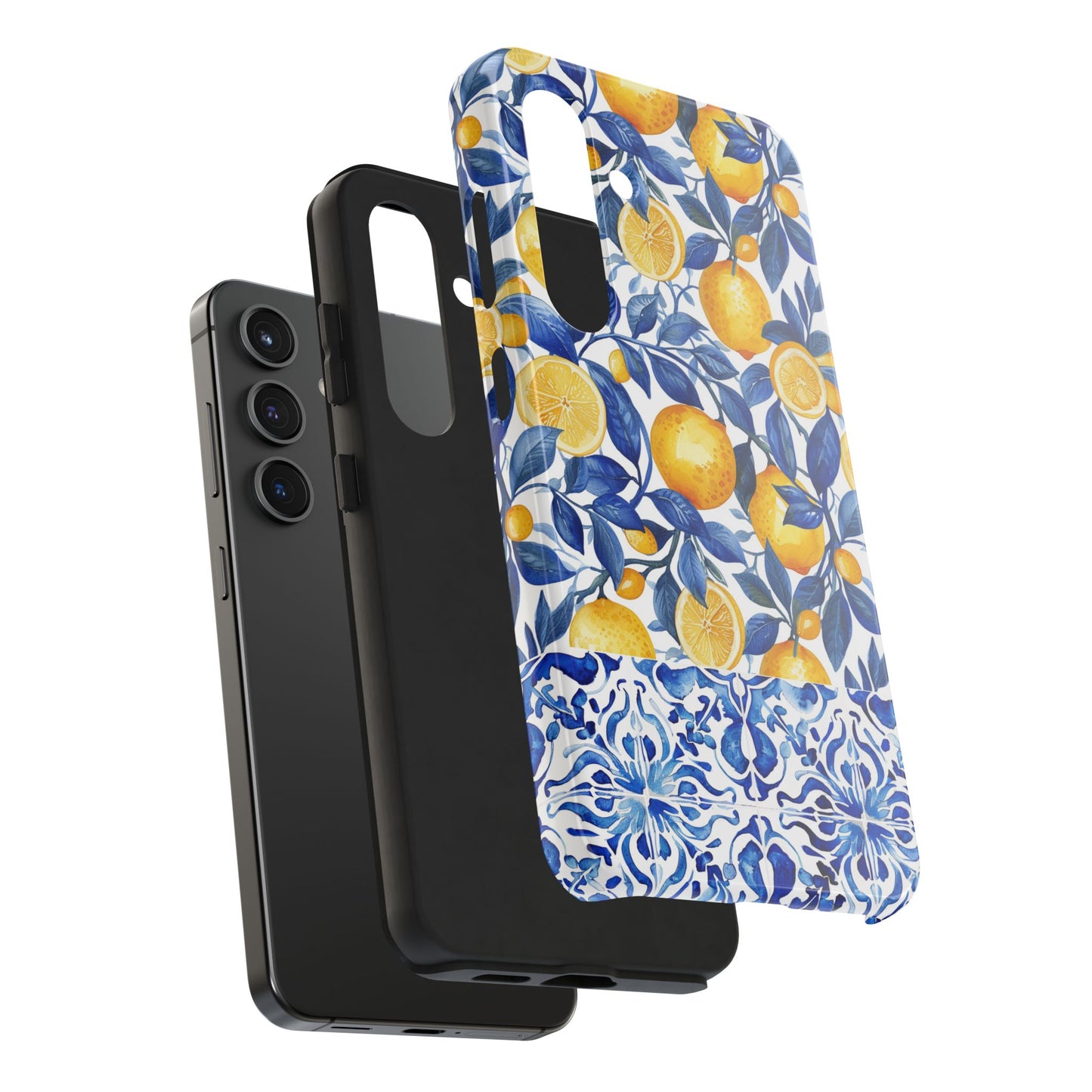 Lemons & Tiles Tough Phone Case