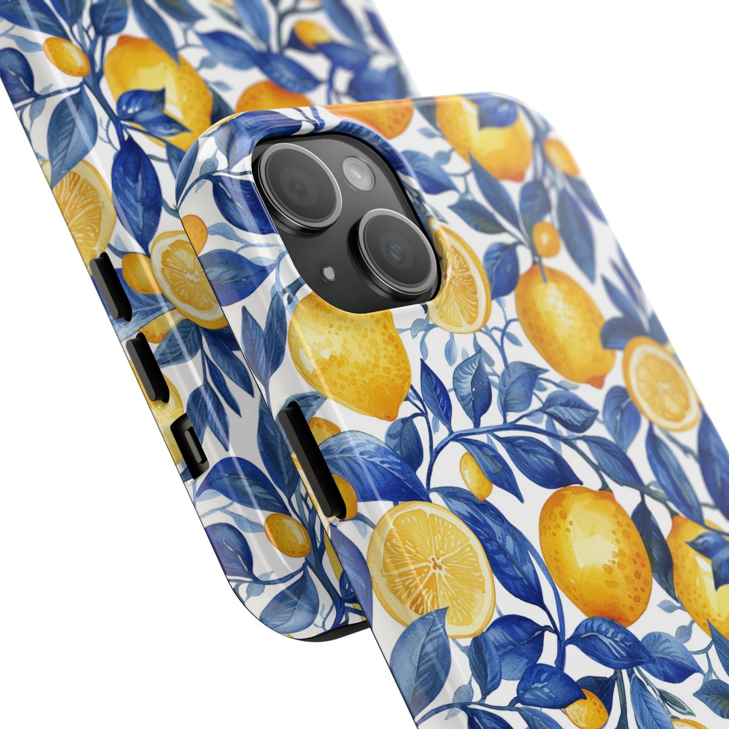 Lemons & Tiles Tough Phone Case