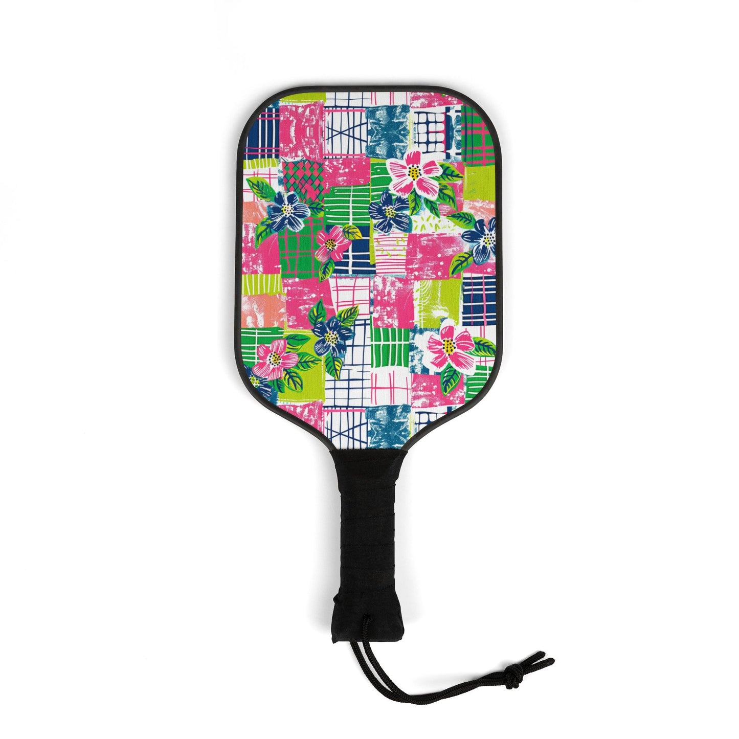 Tropical Madras Pickleball Paddle Set