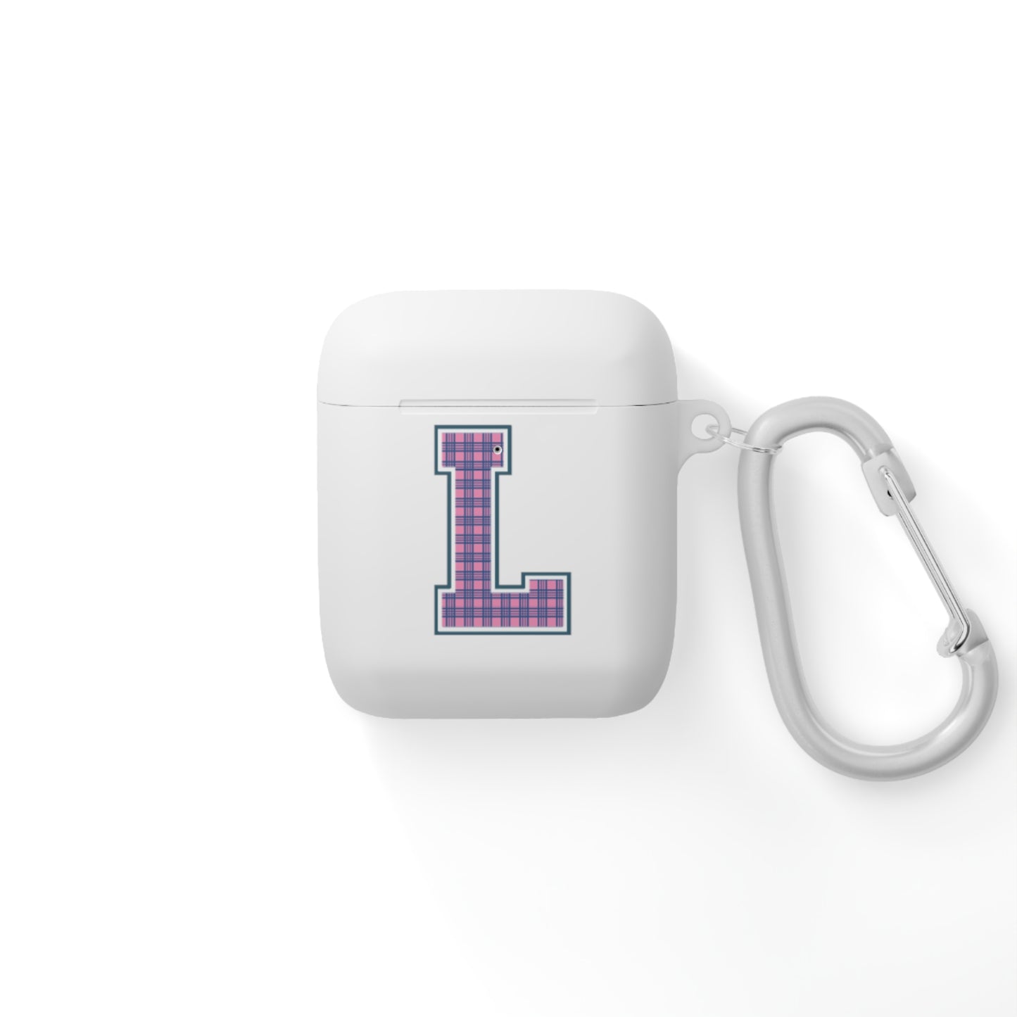 Preppy Letter L AirPods Case Cover
