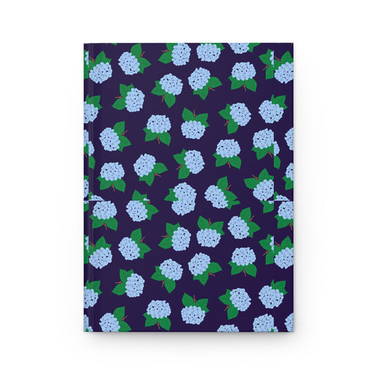 Hydrangea Hardcover Journal