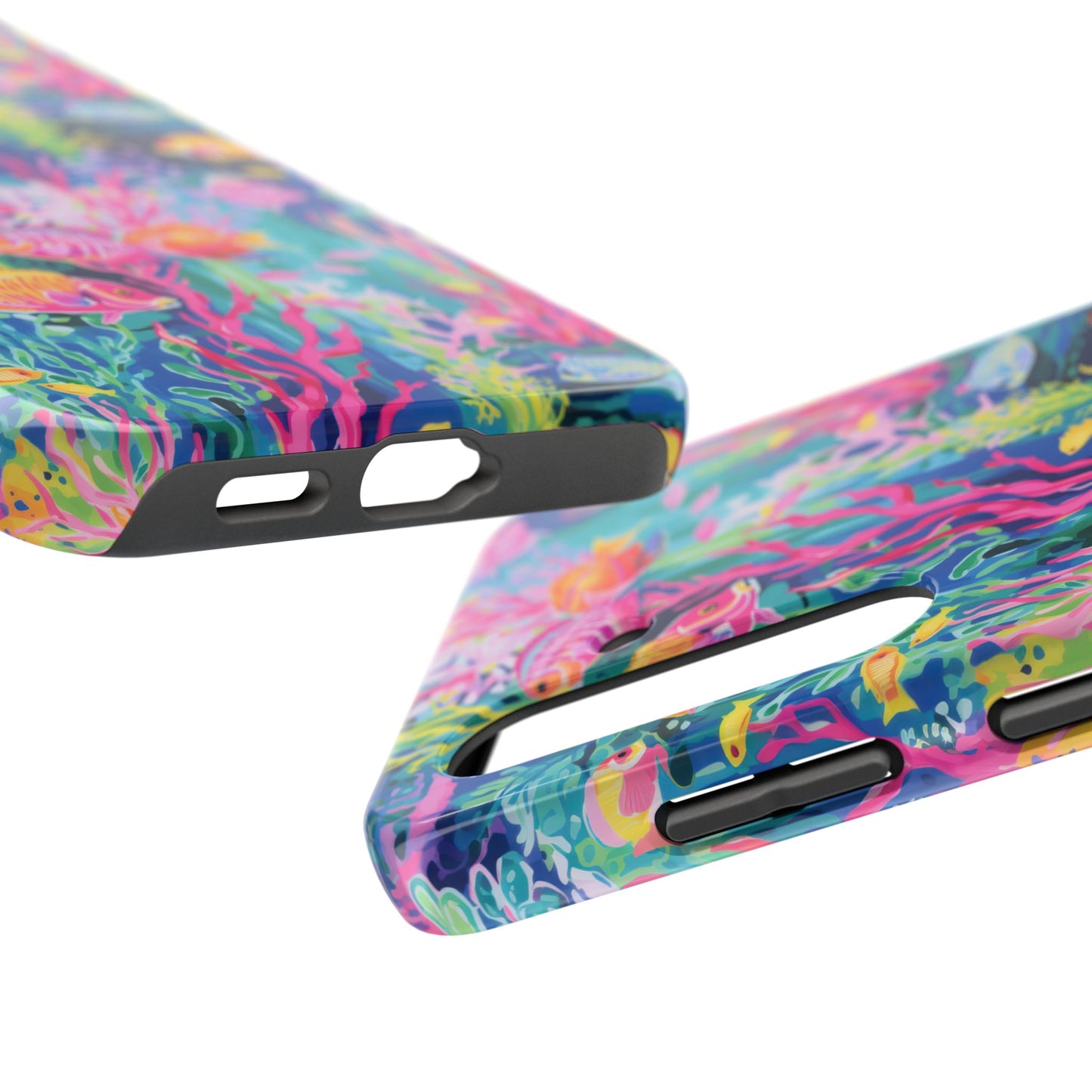 Watercolor Fish Tough Phone Case