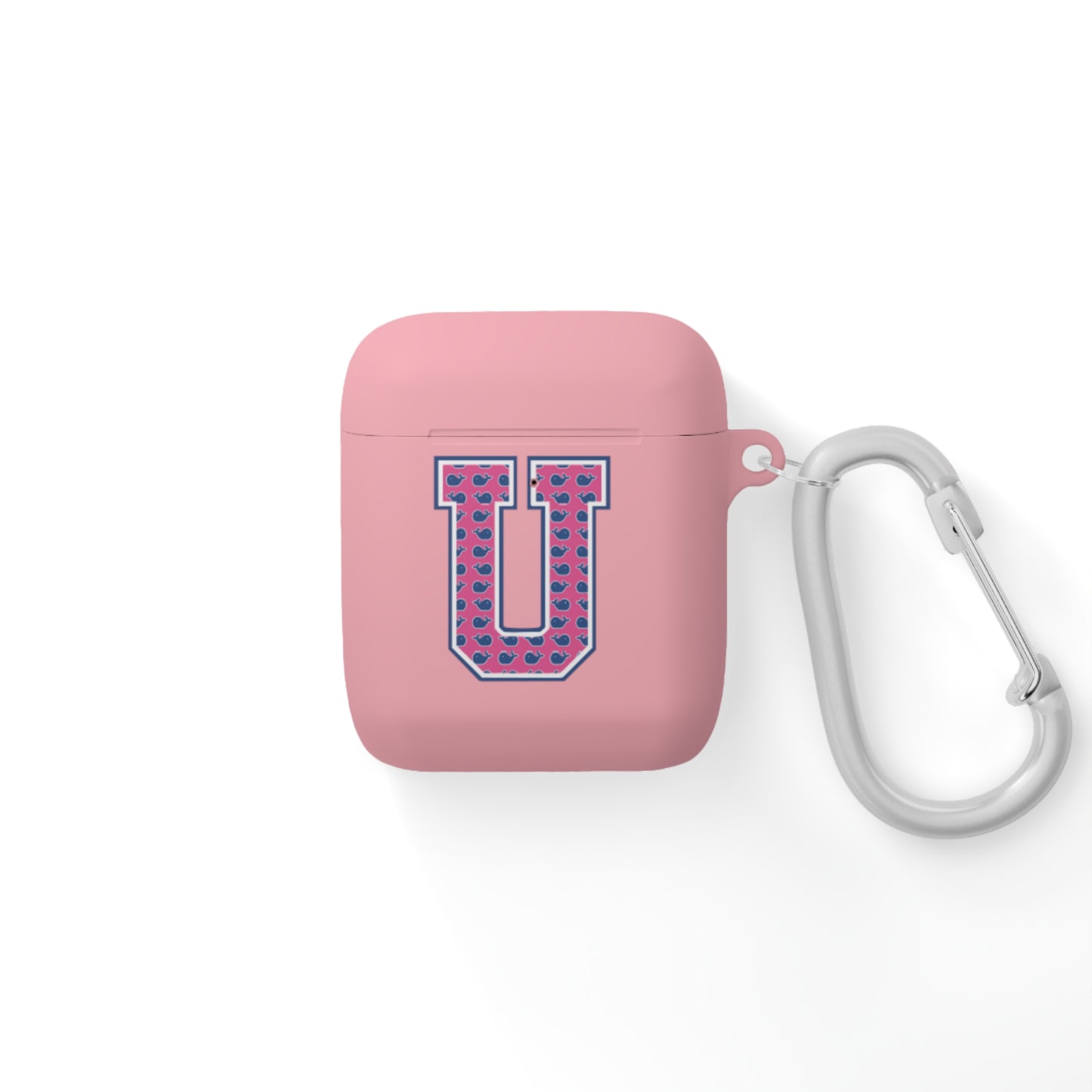 Preppy Letter U AirPods Case Cover