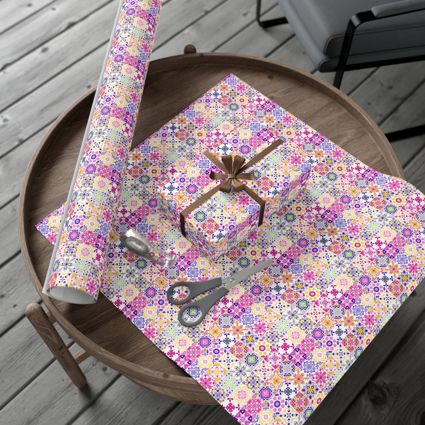 Tiled Gift Wrap