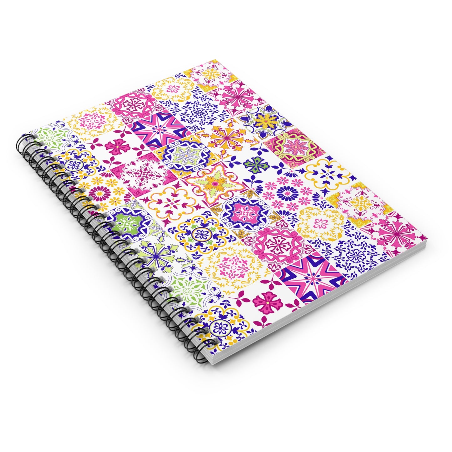 Tiled Spiral Notebook
