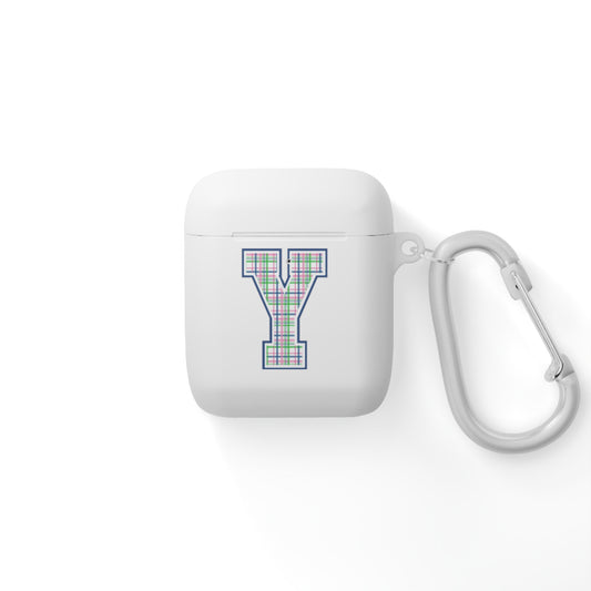 Preppy Letter Y AirPods Case Cover