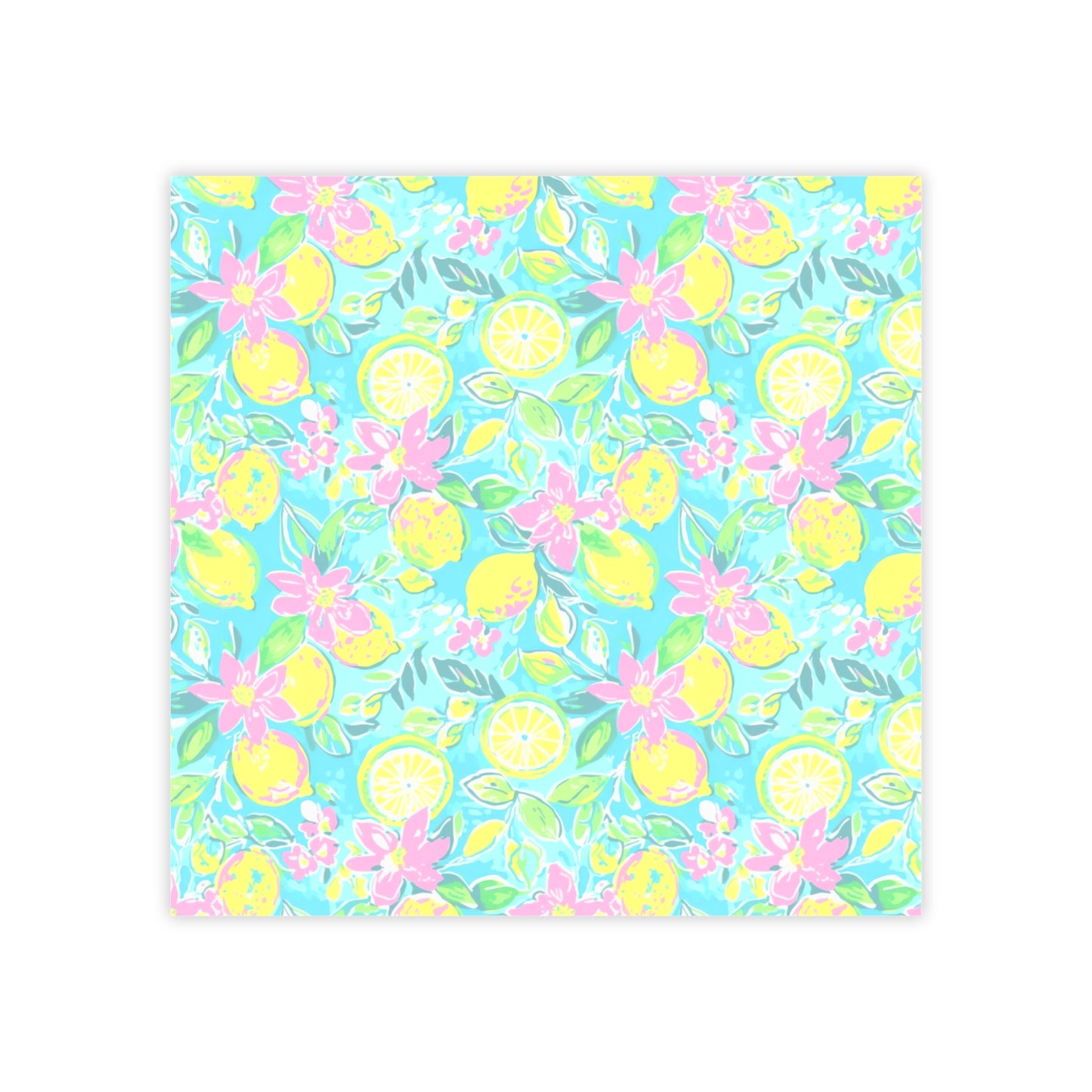 Lemon Floral Post-it® Note Pads