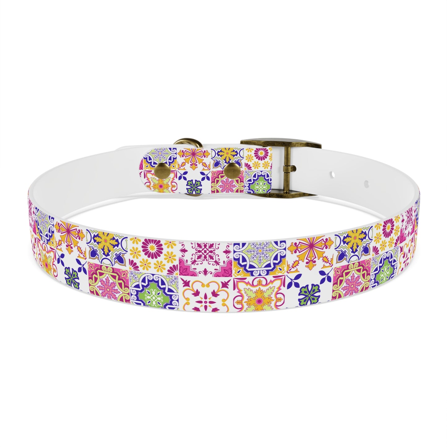Tiled Dog Collar