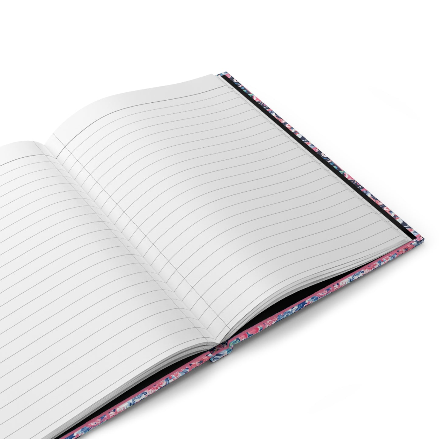 Floral Anchors Hardcover Journal