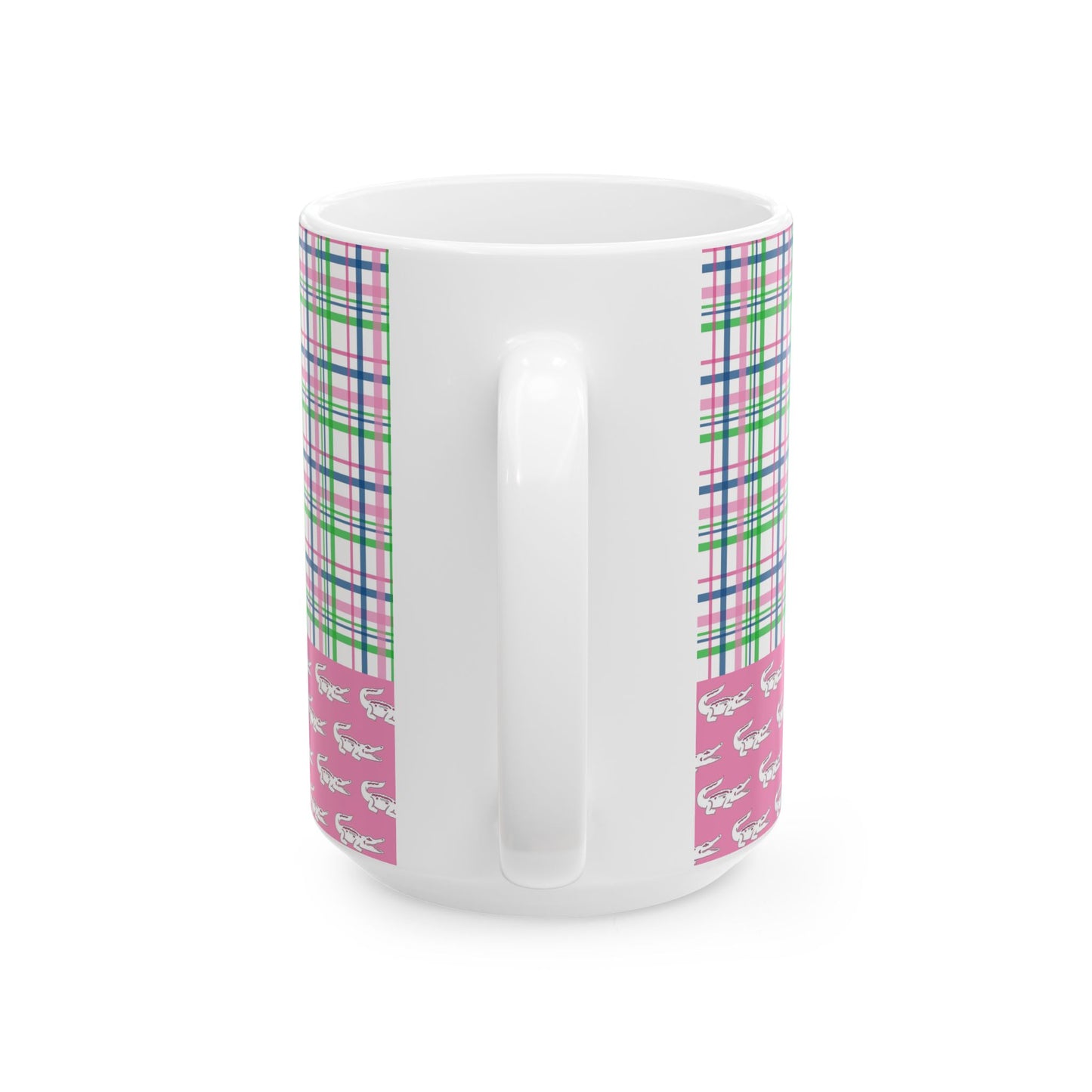 Gator Plaid Ceramic Mug