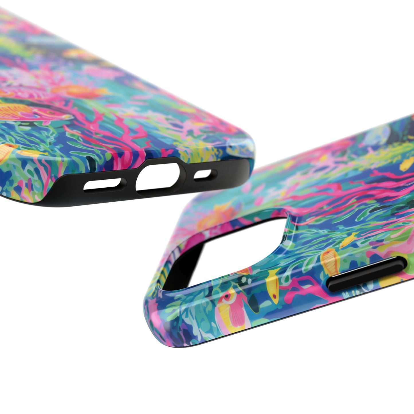 Watercolor Fish Tough Phone Case