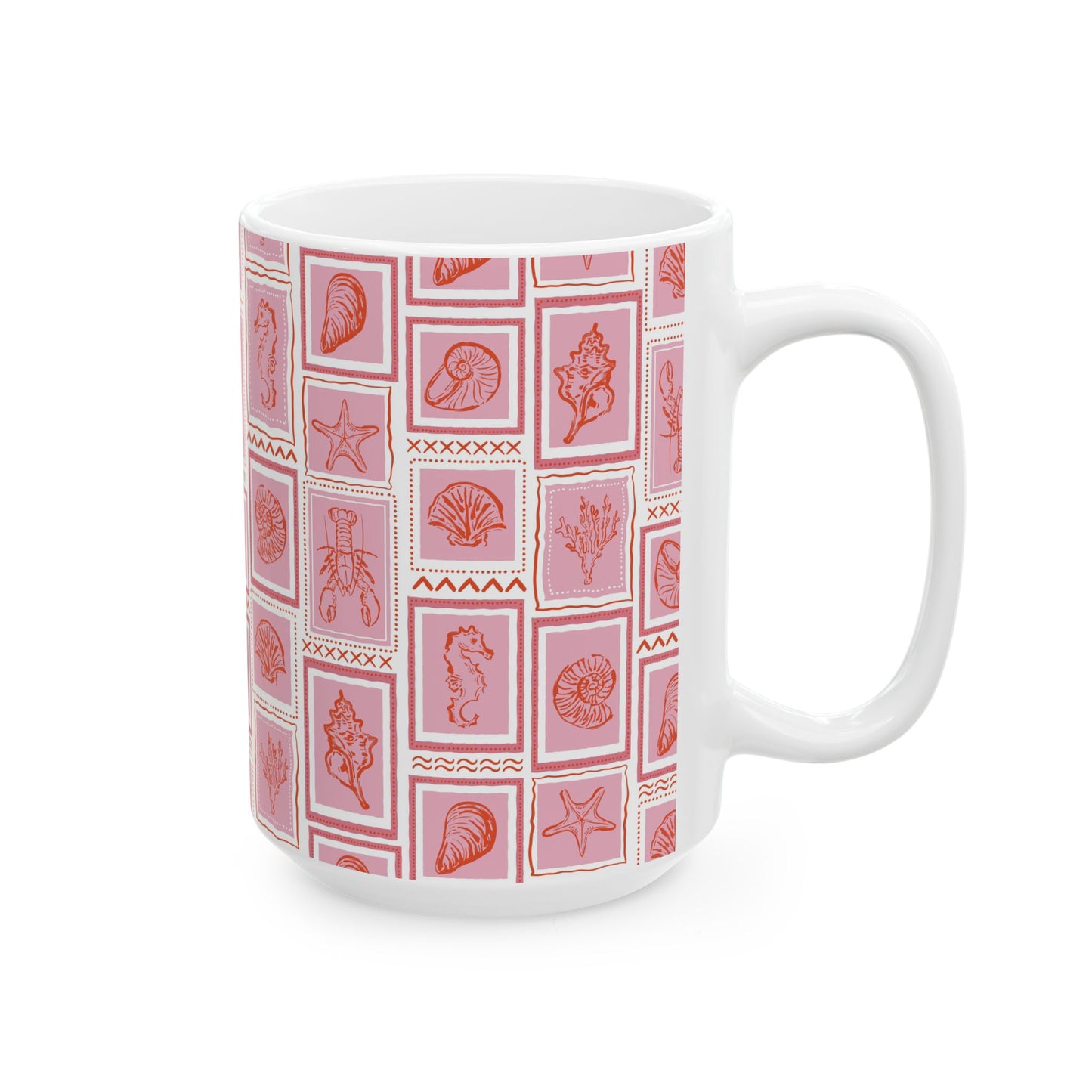 Marine Life Ceramic Mug