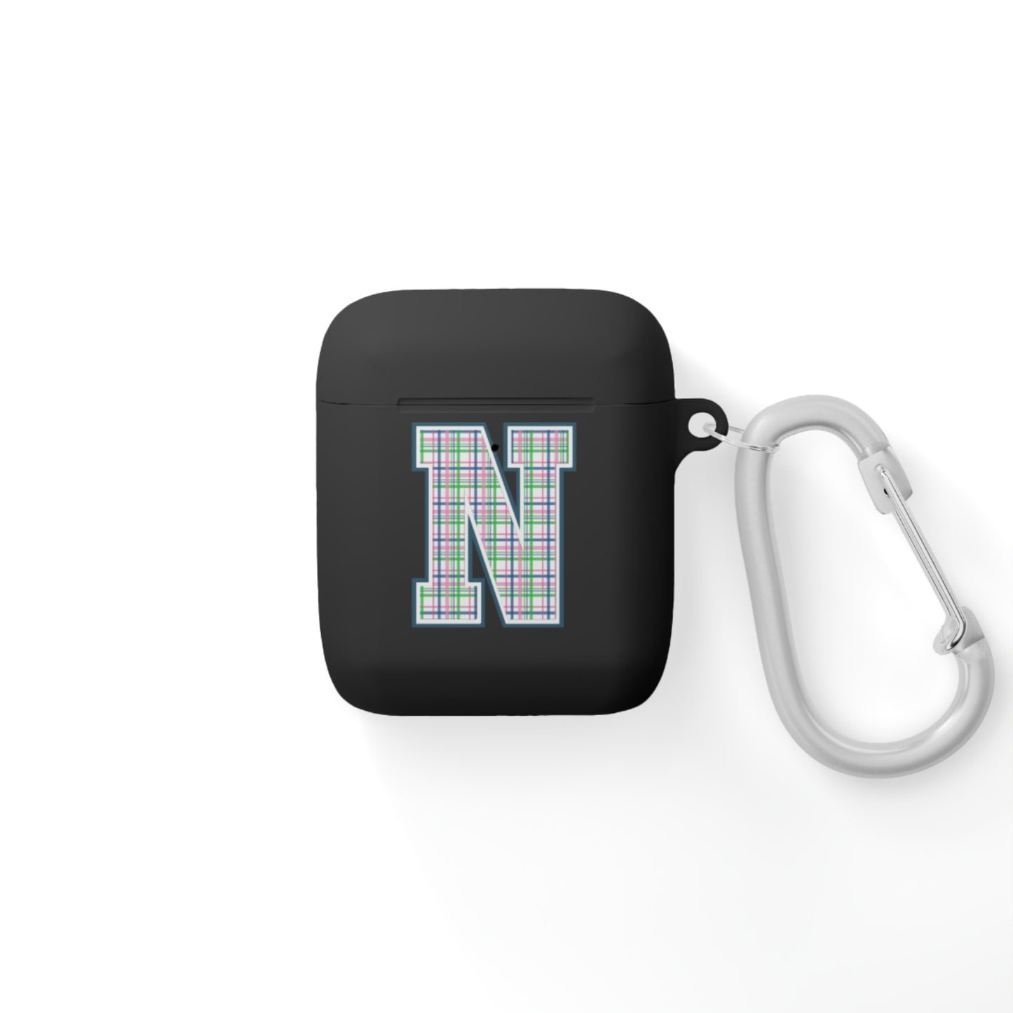 Preppy Letter N AirPods Case Cover