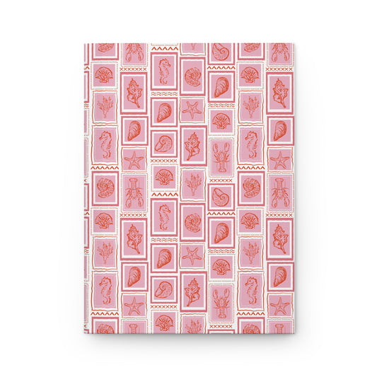 Marine Life Hardcover Journal