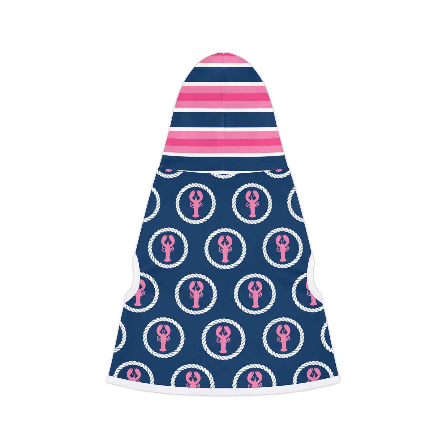Preppy Lobster Pet Hoodie